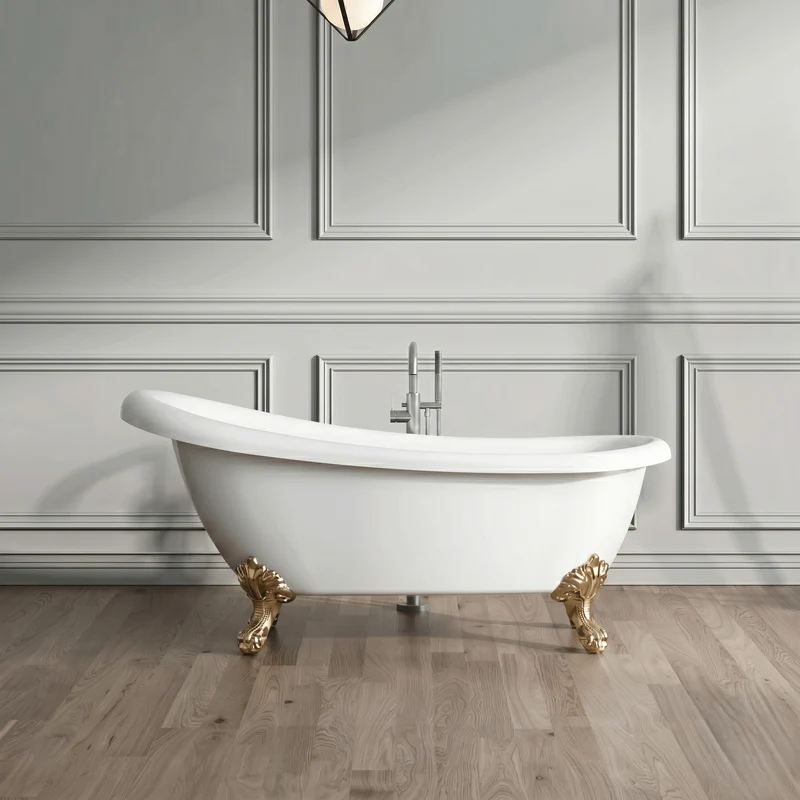 Freistehende Badewanne mit Füßen RICHMOND