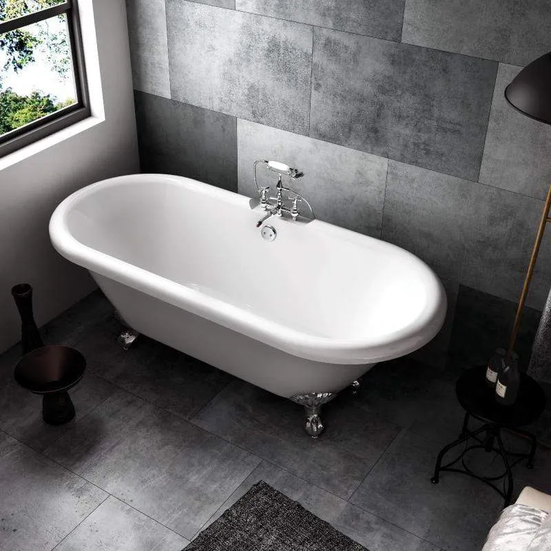 Freistehende Badewanne mit Füßen CHELSEA