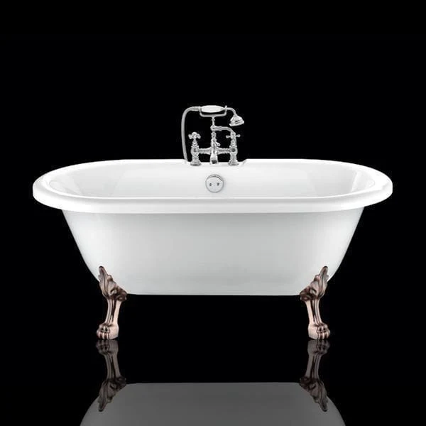 Freistehende Badewanne mit Füßen CHELSEA
