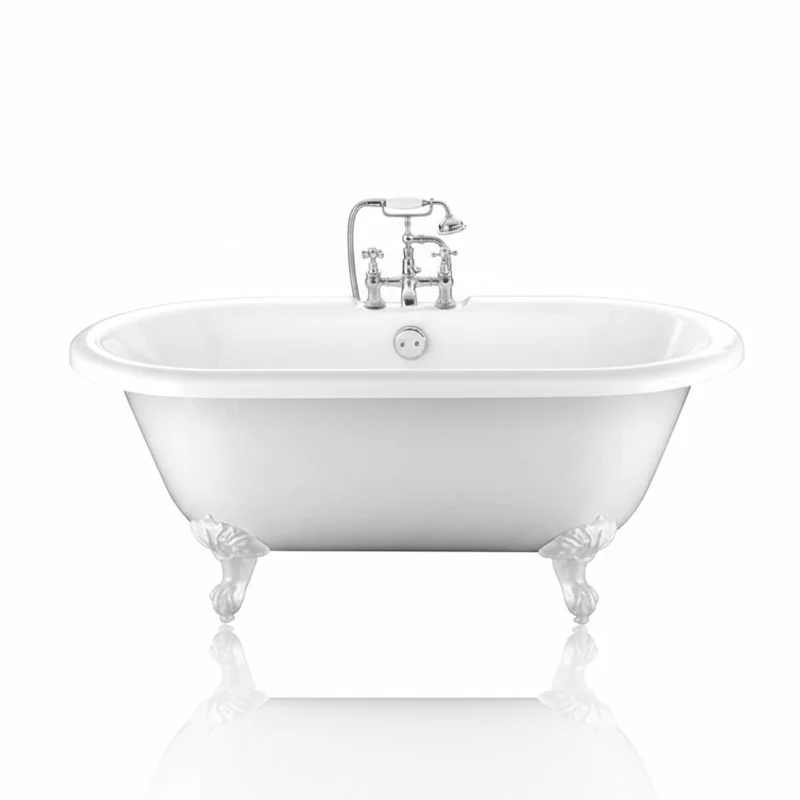 Freistehende Badewanne mit Füßen CHELSEA