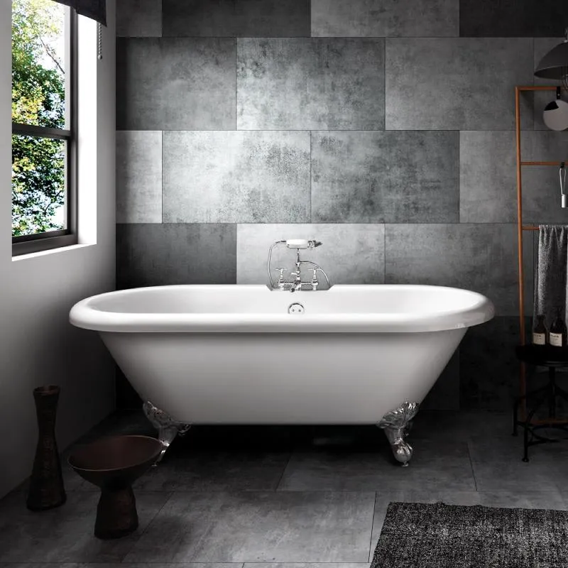 Freistehende Badewanne mit Füßen CHELSEA