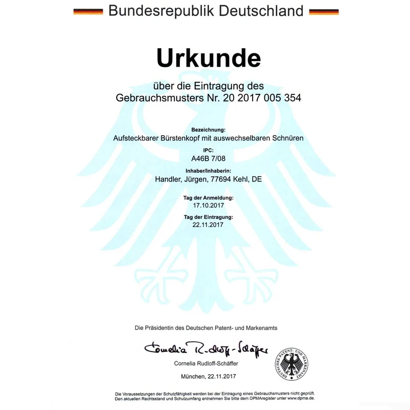 Wildkrautbürstenaufsatz inkl. Fadenkopffunktion 8mm für Rasentrimmer