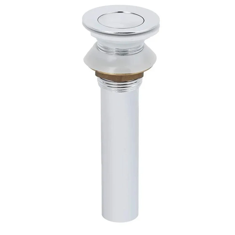 Slick Copper Pop Up Drain Stopper Kit For Bathroom Sinks Rust Proof Stainless Steel Tube Nifty Sink Plug Easy Install Leak Free Killer Quality No Extra Holes Needed Perfect Fit Bad Boy Upgrade For Your Home Plumbing Setup Right Now