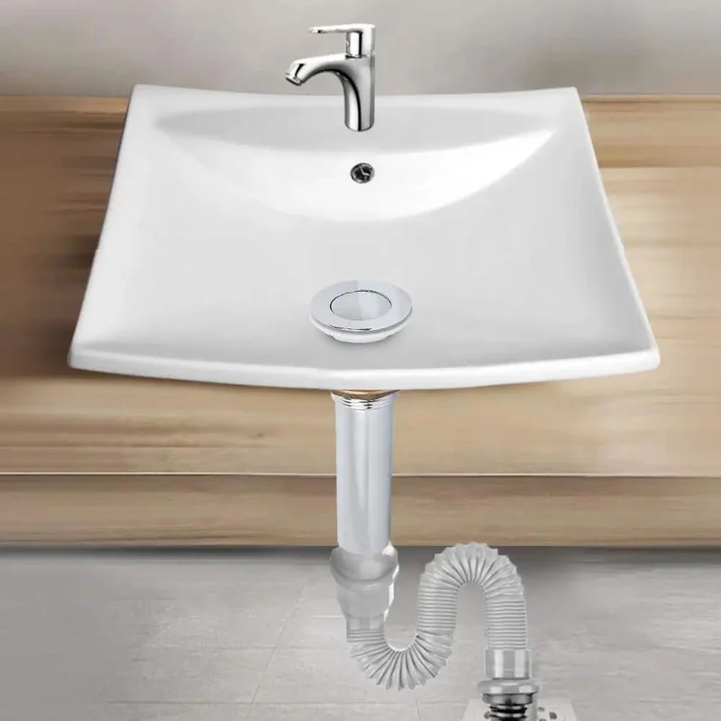 Slick Copper Pop Up Drain Stopper Kit For Bathroom Sinks Rust Proof Stainless Steel Tube Nifty Sink Plug Easy Install Leak Free Killer Quality No Extra Holes Needed Perfect Fit Bad Boy Upgrade For Your Home Plumbing Setup Right Now