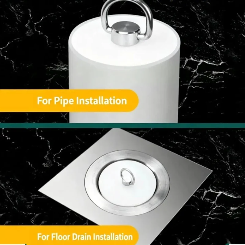 Zero Hassle Silicone Sink Plug With Beefy Stainless Steel Pull Ring Universal Taper Cone Fit For Bathtub And Laundry Tub Smooth Rust Proof Drain Stopper That Truly Slaps