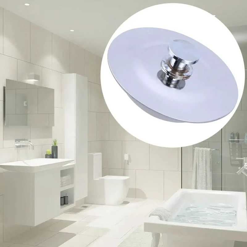 Badass Stainless Steel Bathtub Stopper Flat Drain Cover Cap For 40 To 45 Mm Hole Zero Leaks No Drip Rust Free Sink Drain Baffles Heavy Weight Construction Ultimate Bathroom Glow Up Solution