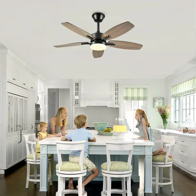 Top Shelf Matte Black 42 Inch Ceiling Fan Packed With Ultra Quiet Dc Motor And Soft Led Glow Slick Remote Control Six Smooth Speeds Reversible Breeze Setup For Chill Zones Now