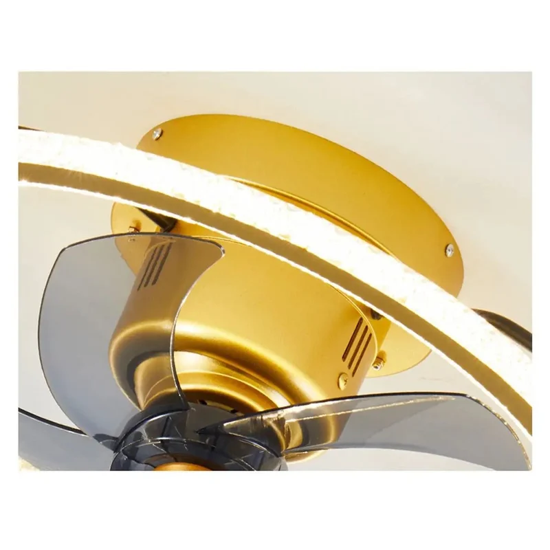 Smart Ceiling Fan With Built In Lighting And Pocket Sized Bluetooth Sound Boasts Six Quick Speed Settings Plus Three Warm Color Levels Featuring A True 360 Rotating Head For Smooth Whole House Airflow And Chill Lounge Vibes Indoors