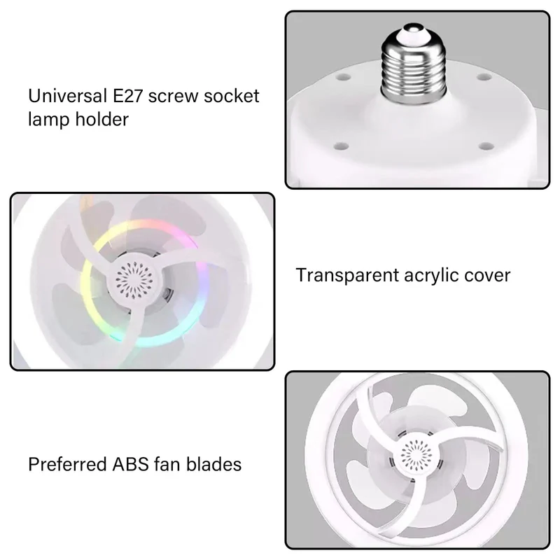 Smooth Airflow Aromatherapy Oscillating Ceiling Fan Light With Multiple Lighting Modes For Living Room Chill Vibes And Easy Home Decor Upgrade In Classic Crisp White Finish