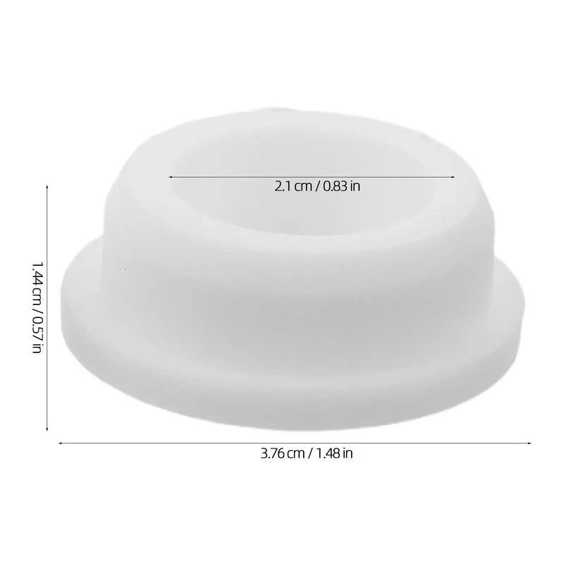 Five Pack Silicone Bathtub Drain Plugs White Tub Stopper Seals Fits 30 To 31 Mm Holes Hassle Free Push Install Stays Dead On In Place No Sweat Grip Blocks Gunk And Hard Water While Keeping Your Basin Fresh As A Whistle Week After Week