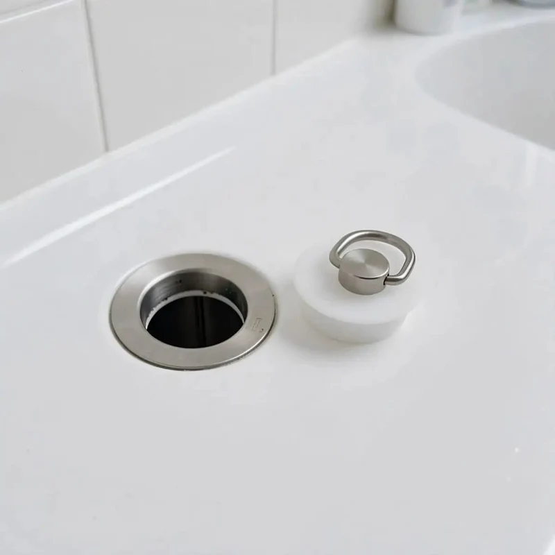 White Silicone Bathtub Drain Stopper Heavy Duty Leak Proof Bath Plug Tight Seal Easy Clean Noodle Free Tub Saver The Ultimate Drip Killer For Home Bathroom Soaking Bliss