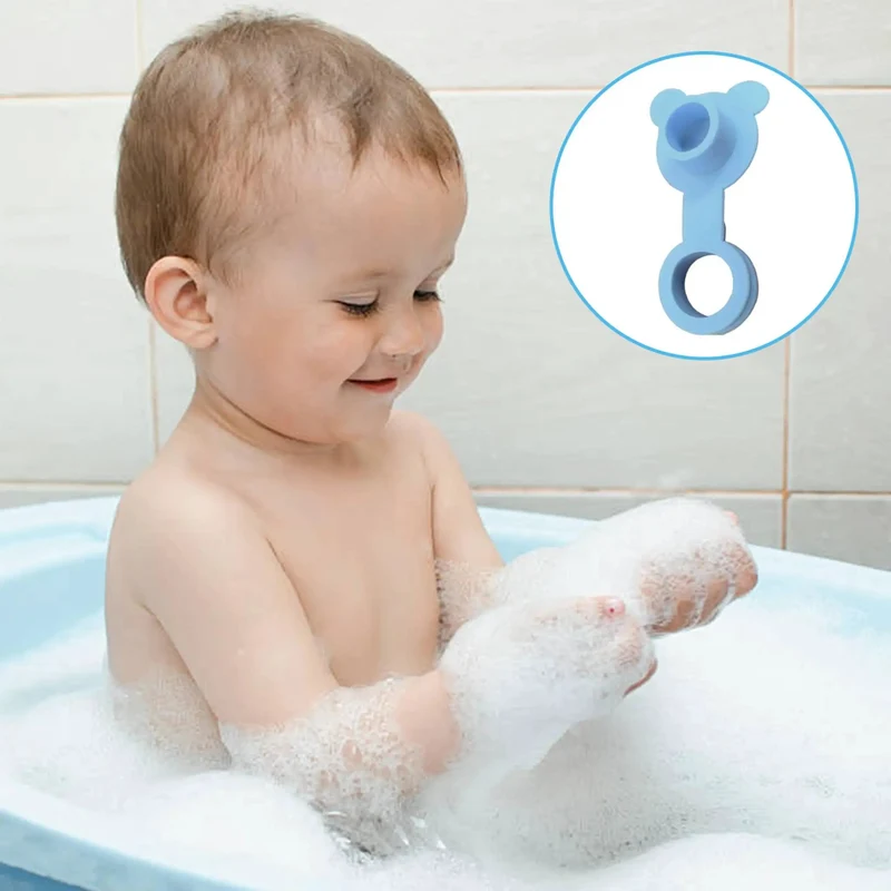 Sturdy Two Pack Blue Silicone Bathtub Stopper Plug For Baby Baths Makes Bath Time An Absolute Breeze While Blocking Every Leak With A Snug One Piece Seal For Zero Hassle