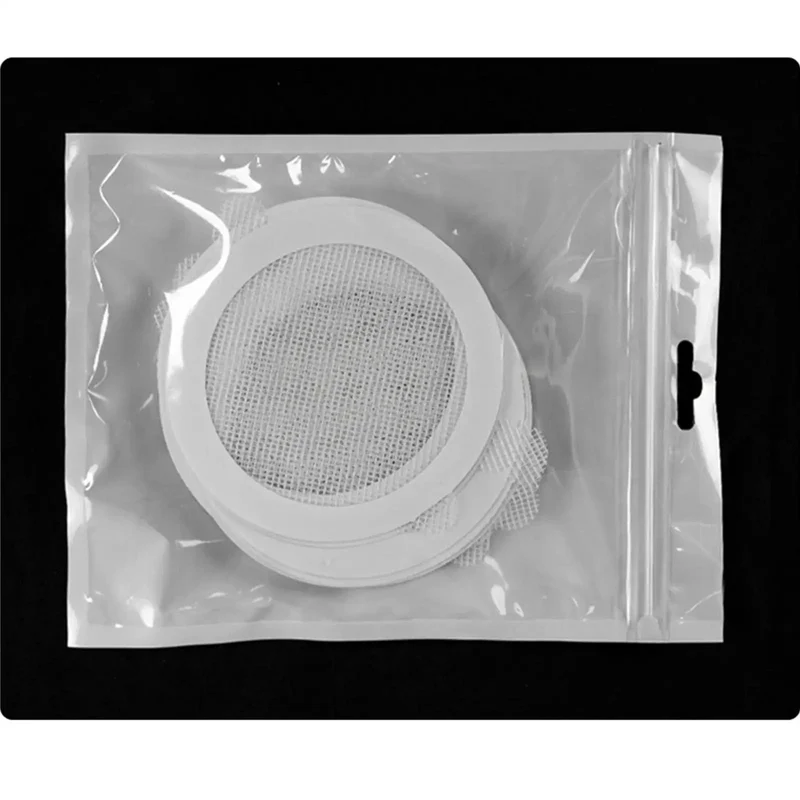 10 Pack Round Hair Catcher For Shower Drain Filter Adhesive Sticker Disposable Four Ear Design Snags All The Gunk Keeps Your Pipes Clear No More Dreading Clogs Hands Down Essential Kit