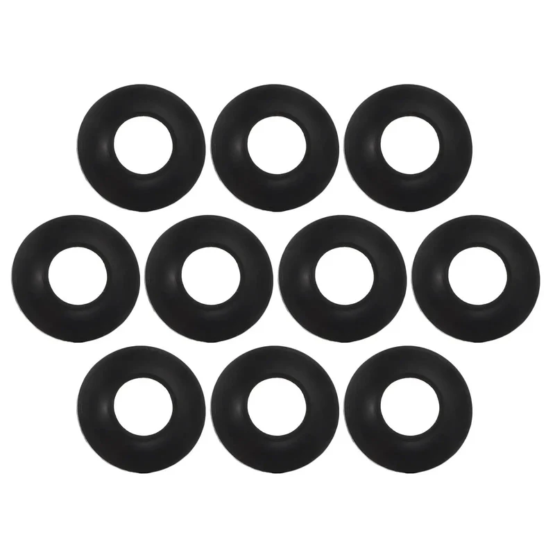 Slick Top Shelf 10 Piece Rubber Bathtub Drain Stopper Gasket Kit Featuring Universal Fit Plug And Play Pop Up Tub Washer Replacement For Tight Household Repairs