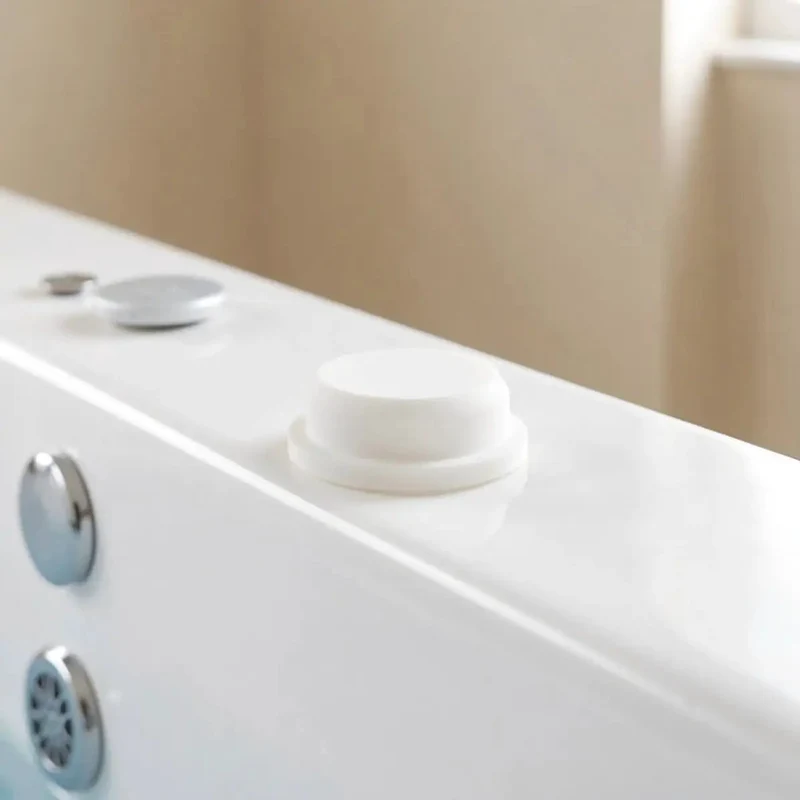 White Silicone Rubber Plugs 5 Pack For 30 31Mm Round Holes Zero Fuss Setup Hella Flexible Heavy Duty Heat Resistant Drain Stoppers For Jetted Tub And Bathroom Sink Delivering A Sweet Secure Seal Every Time