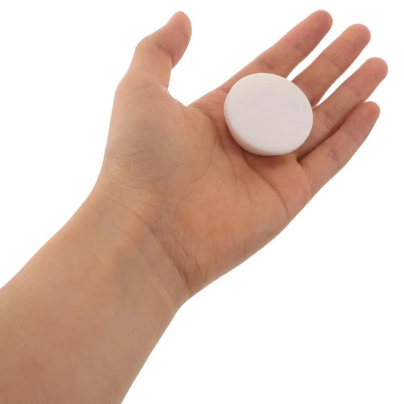 Five Piece White Silicone Bathtub Jet Covers And Drain Hole Plugs Designed For 30 To 31 Millimeter Spa Tubs Drip Proof Slick Surface No Fuss Cleanup Bathroom Must Haves