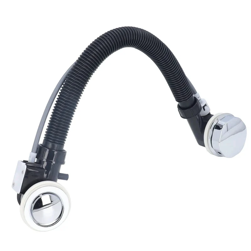 Top Shelf Bathtub Overflow Drain Assembly Featuring A 65cm Flexible Drain Pipe That Slips In For A Gnarly Clean Look While Handling Overflow Duties Like A Boss Plus This Flex Hose Adapts To Any Tub Layout For Zero Headache Install Vibes
