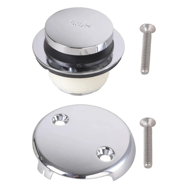 Stainless Steel Bathtub Drain Stopper With Super Fine Mesh To Completely Snag Hair Rings And Gunk While Keeping Water Flowing Slick And Fast Easy Swap Design So Your Bathroom Pipes Stay Clog Free No Drama