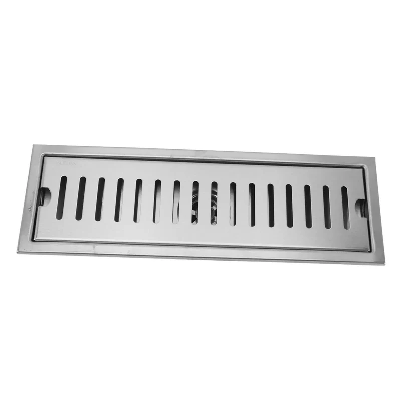 Upgrade Your Bathroom With This Top Notch 12 Inch Linear Shower Drain Featuring A Sleek Rectangular Floor Design And Built In Hair Catcher For Super Smooth Draining And Zero Clog Headaches