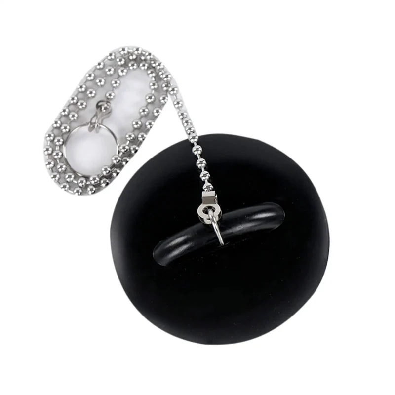 Snag This Hella Durable Rubber Drain Plug For Bathtub Sink Or Shower With Simple Push In Fit Pull Chain Included No Tools Needed Universal Bathroom Drain Stopper Quick Install Smooth Remove Daily Reliable