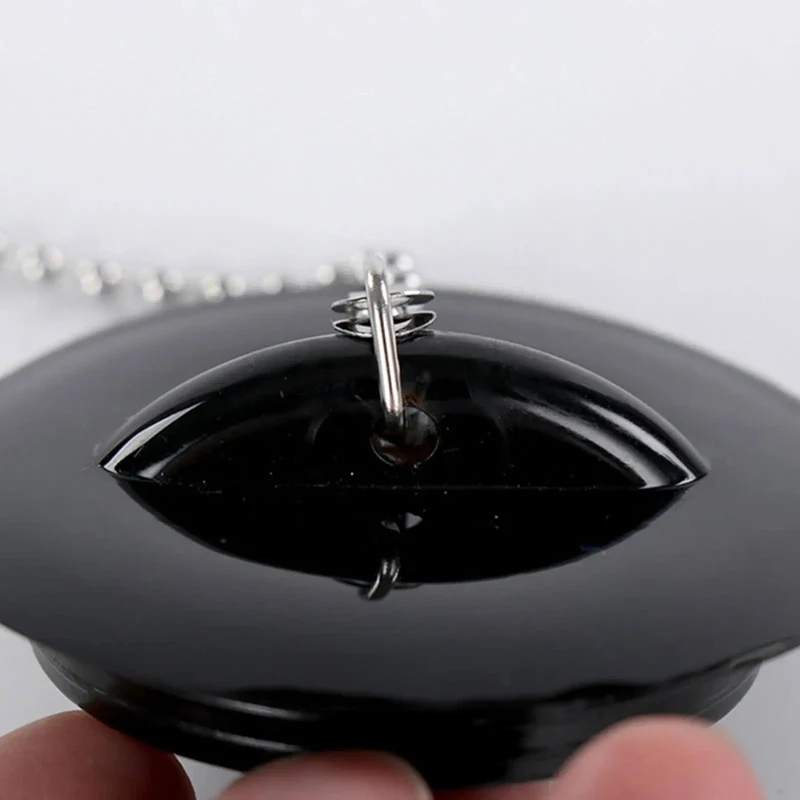 Snag This Hella Durable Rubber Drain Plug For Bathtub Sink Or Shower With Simple Push In Fit Pull Chain Included No Tools Needed Universal Bathroom Drain Stopper Quick Install Smooth Remove Daily Reliable