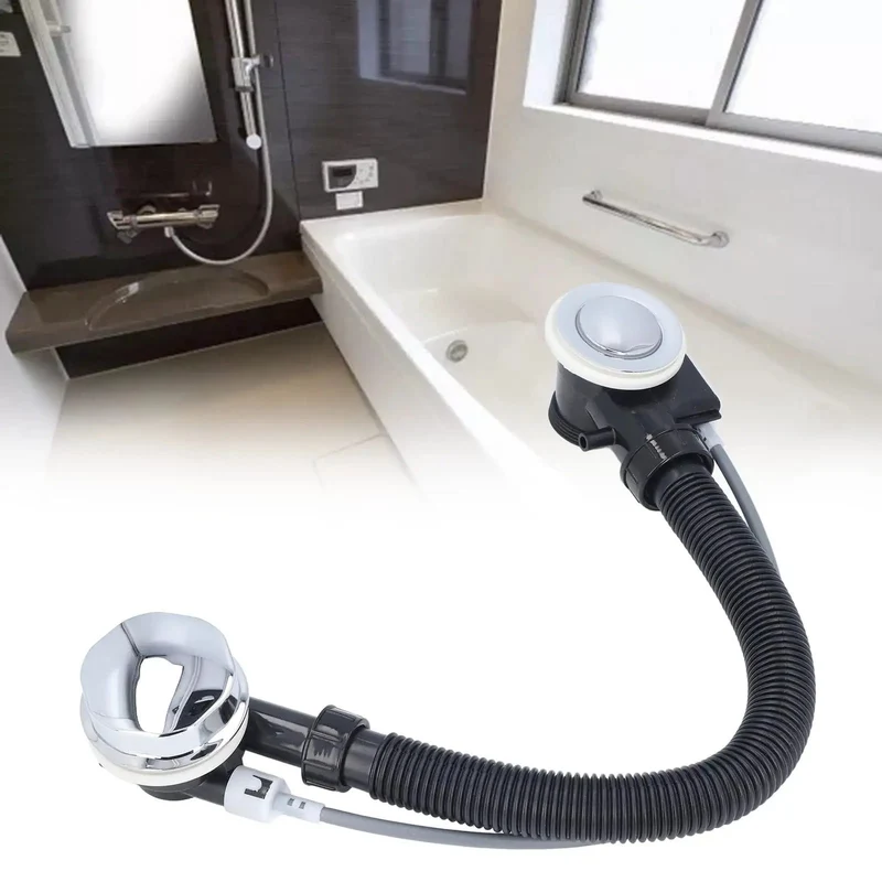 Top Tier Bathtub Overflow Drain Pipe With Concealed Design And Ergonomic Handle For Spa Baths Slick Swap Quick Install Drip Proof Build Sharp Finish Clean Upgrade Kit