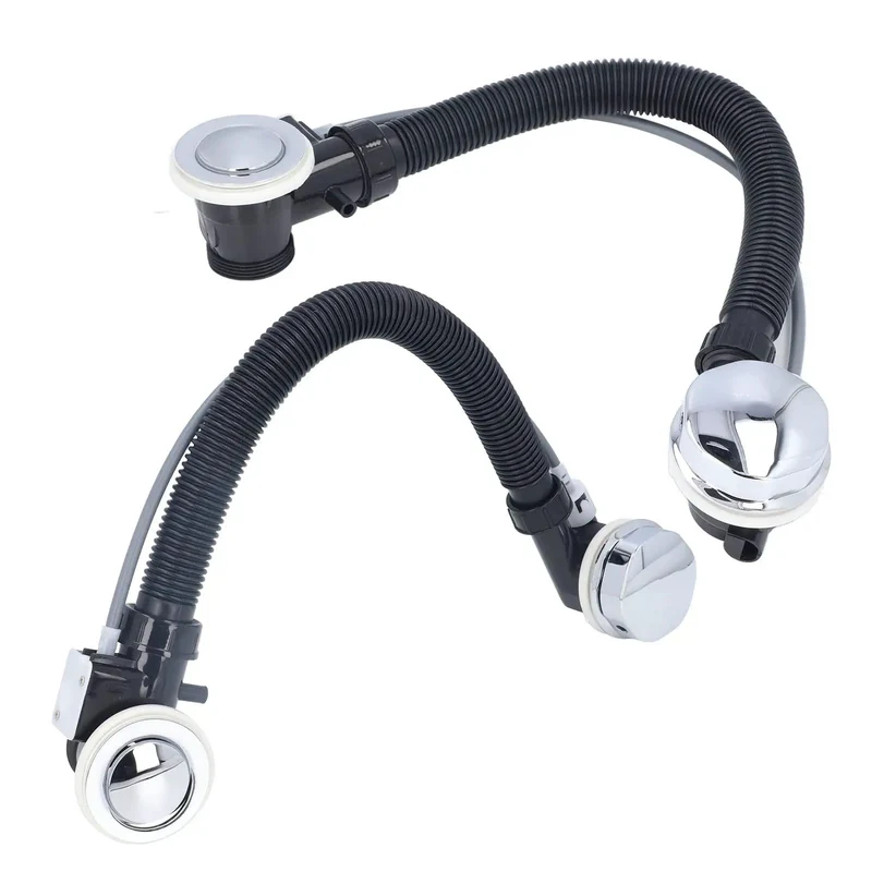 Top Tier Bathtub Overflow Drain Pipe With Concealed Design And Ergonomic Handle For Spa Baths Slick Swap Quick Install Drip Proof Build Sharp Finish Clean Upgrade Kit