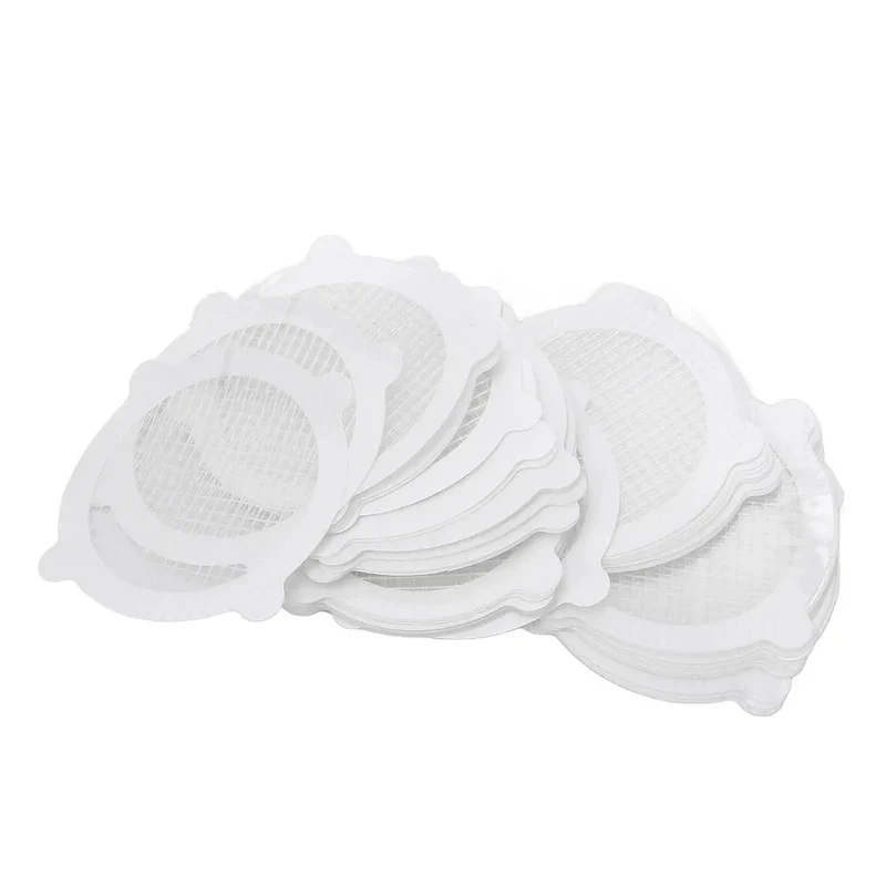 50 Pack Self Adhesive Mesh Shower Drain Protectors And Hair Catcher Filters Snag Every Strand Keep Your Bathroom Sink Drama Free Save Cash And Dodge Clog Nightmares Peel Stick Setup Makes Daily Cleanup A Real Breeze