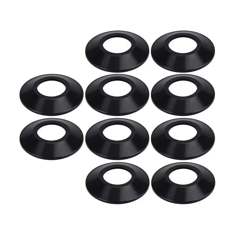 10 Pack Elastic Rubber Bathtub Drain Stoppers Heavy Duty Washers with Bullet-Proof Elastic Grip Stops Drips Dead Crack Resistant Bathroom Long Lasting Rubber Replacement