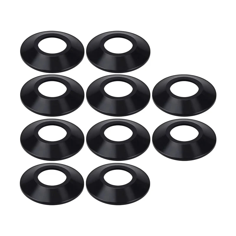 10 Pack Elastic Rubber Bathtub Drain Stoppers Heavy Duty Washers with Bullet-Proof Elastic Grip Stops Drips Dead Crack Resistant Bathroom Long Lasting Rubber Replacement