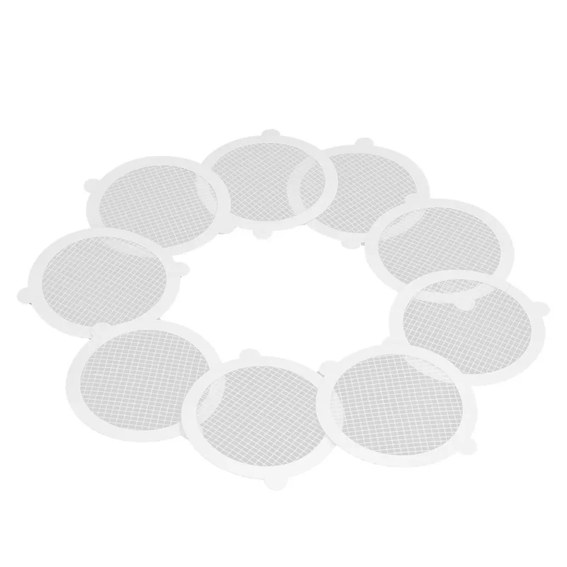 Disposable Shower Drain Hair Catcher Fifty Pack Straight Up Traps Every Strand With Dense Fiberglass Mesh To Halt Drain Clogs And Save Ya From Plumbing Headaches For Good