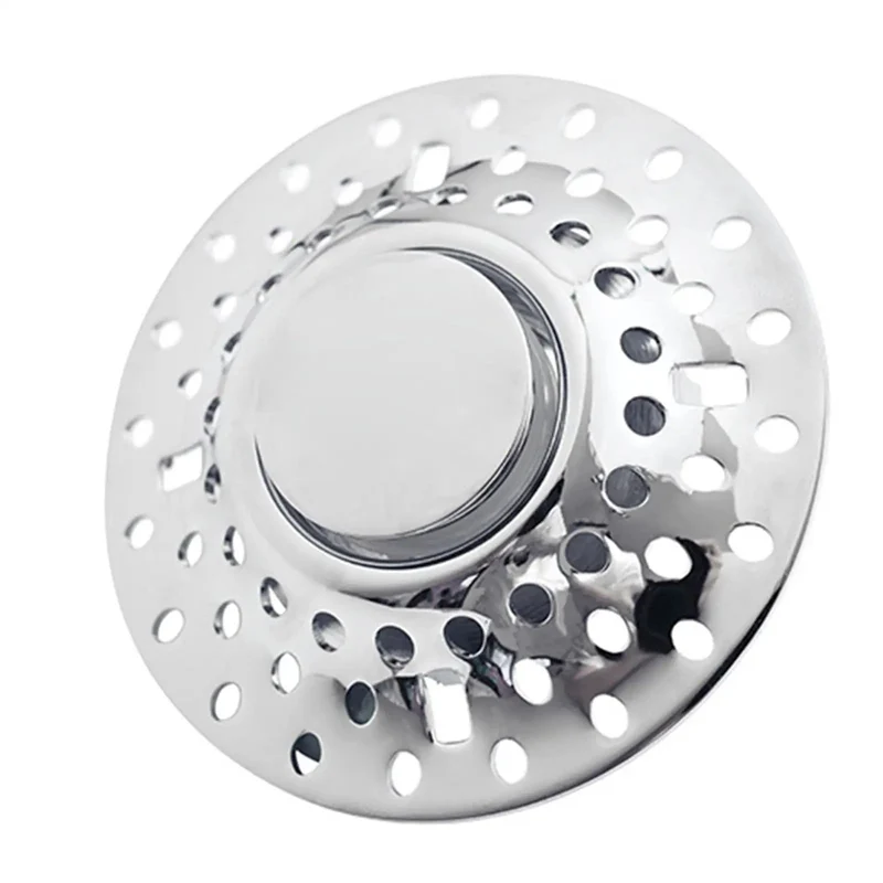 Slick Push Button Tub Stopper And Universal Bathtub Drain Plug Effortless Bathroom Setup Lightweight Build With Tight Seal For Smooth Zero Mess Chill Soak Game
