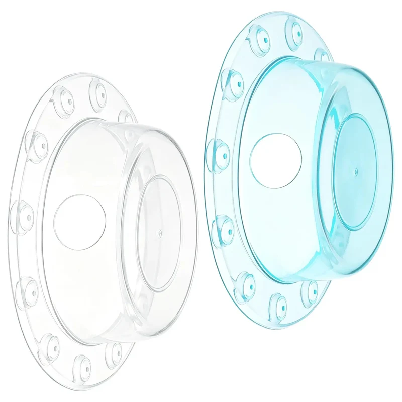 Heavy Duty Two Pack Six Point One Inch Transparent Green Pvc Bathtub Stoppers With Overflow Drain Cover Crafted For A Slick Tight Fit That Makes Every Soak A Total Cinch