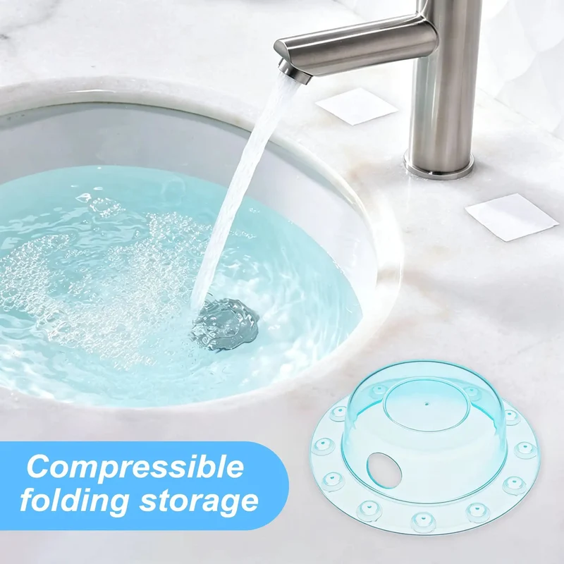 Heavy Duty Two Pack Six Point One Inch Transparent Green Pvc Bathtub Stoppers With Overflow Drain Cover Crafted For A Slick Tight Fit That Makes Every Soak A Total Cinch