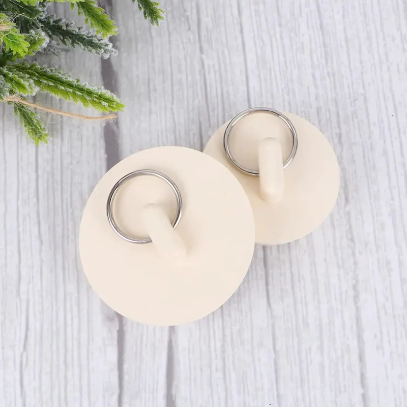 4 Pack Rubber Drain Stopper With Hang Tab Works Like a Charm For Bathtub And Sink Holds Tight No Slipping To Stop Hair And Debris While Keeping Your Bath Or Kitchen Sink Clear And Fresh Making Home Maintenance a Breeze For a Relaxing Daily Grind