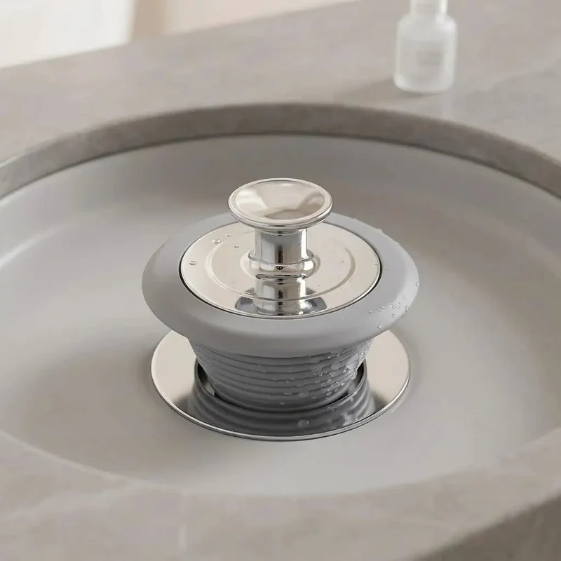 Universal Silicone Bathtub Drain Stopper Plug With Tight Leak Proof Seal Fits Inner Diameter 11 To 20 Inch Breezy Setup No Hardware Needed Total Game Changer For Chill Soak Routines And Smooth Bath Times