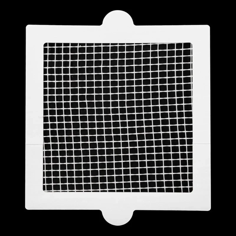 Ten Pack Shower Drain Hair Catcher Mesh Stickers, Disposable Floor Drain Guards That Actually Work, Quick Stick Hair And Gunk Traps For Bathroom Bathtub Kitchen Sink