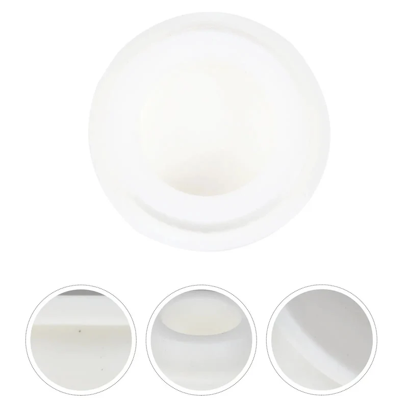 4 Pack Silicone Bathtub And Sink Drain Plugs White Universal Bath Stopper Smooth Leak Proof Seal No Sweat Setup Keeps Water Locked Down Tight For Every Home Project