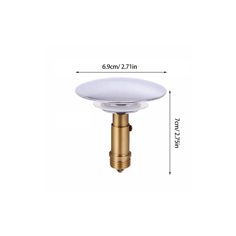 Heavy Duty Pop Up Bathtub Drain Stopper Holds Tight On Basins And Kitchen Sinks To Keep Your Soak Warm And Nip Annoying Drips Before They Make You Sweat About Messy Floors