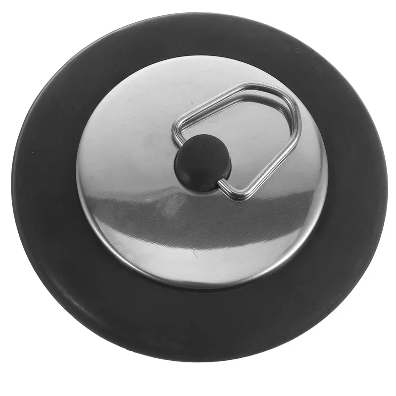 Hella Durable Rubber Bathtub Drain Plug With Stainless Steel Pull Out Stopper Fits Every Sink And Tub Around The House Quick No Sweat Setup Everyday