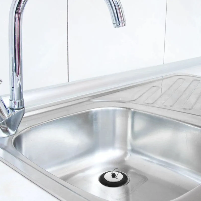 Hella Durable Rubber Bathtub Drain Plug With Stainless Steel Pull Out Stopper Fits Every Sink And Tub Around The House Quick No Sweat Setup Everyday