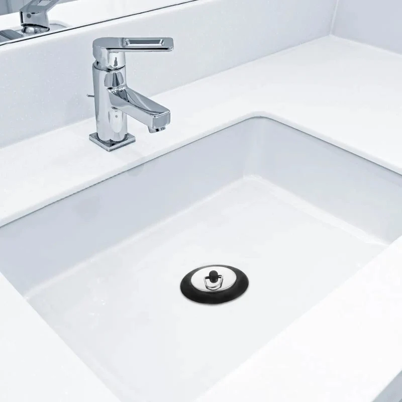 Hella Durable Rubber Bathtub Drain Plug With Stainless Steel Pull Out Stopper Fits Every Sink And Tub Around The House Quick No Sweat Setup Everyday