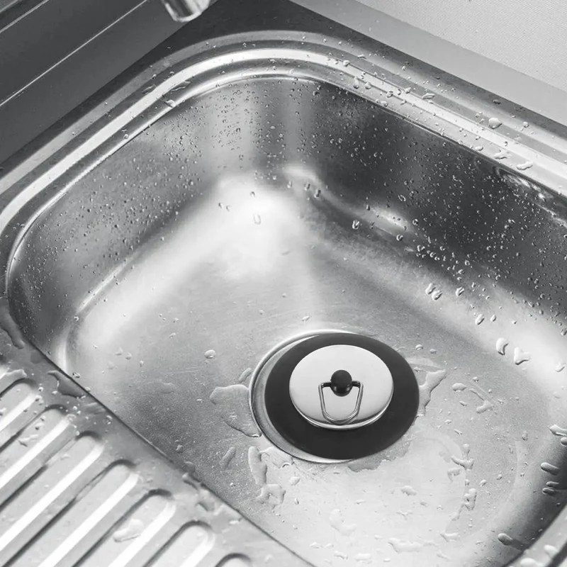 Hella Durable Rubber Bathtub Drain Plug With Stainless Steel Pull Out Stopper Fits Every Sink And Tub Around The House Quick No Sweat Setup Everyday