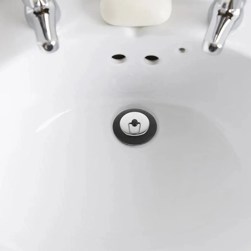Stainless Steel Rubber Bathtub Drain Plug With Lock Tight Seal Blocks Leaks And Kills Smells For Sink Tub Stopper Hassle Free Install Robust Design Slip Resistant Heavy Duty Tub Plug Set