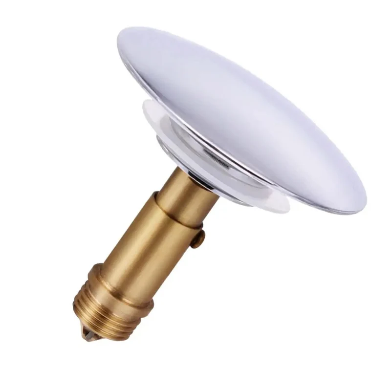 Pop Up Bathtub Drain Plug Cover For Sink And Tub Big Time Stopper No Mess Water Keeper Snappy Install Smooth Operation Solid Frame For Any Home Fresh Look Simple Setup