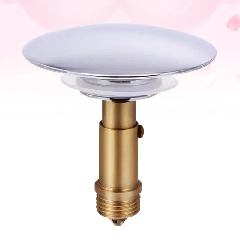 Pop Up Bathtub Drain Plug Cover For Sink And Tub Big Time Stopper No Mess Water Keeper Snappy Install Smooth Operation Solid Frame For Any Home Fresh Look Simple Setup