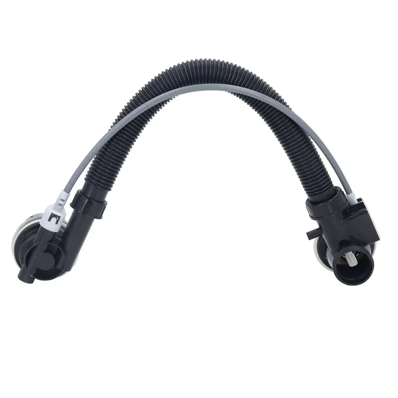 Heavy Duty Flex Bathtub Overflow Drainer With Concealed High Grade Plastic Drain Pipe For Spa Massage Tub Plug And Play Knockout No Mess Install