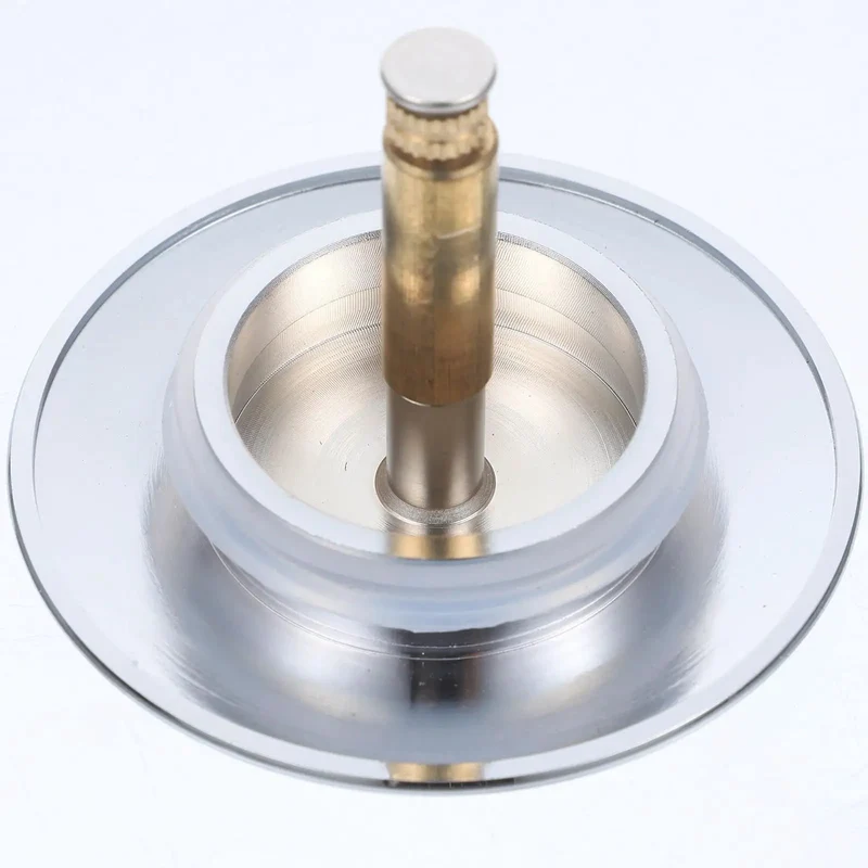Heavyweight Copper Bathtub Drain Stopper Rotary One Press Sealing Thickened High Grade Copper Plug Bathroom Tub Anti Crack Smooth Touch Zero Leaks Easy Install Rock Solid Construction Game Winner