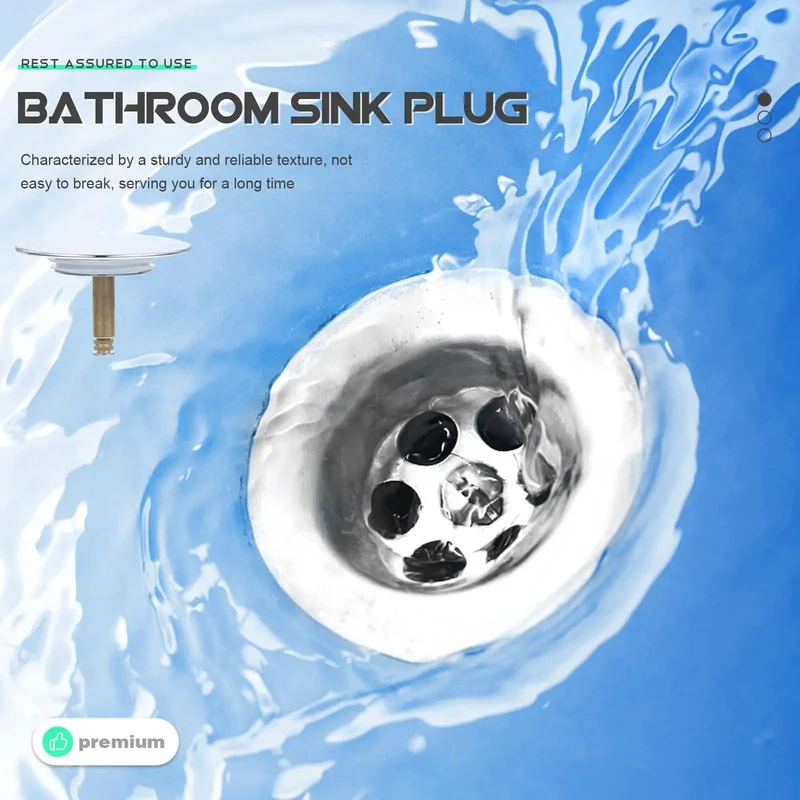 Heavy Duty Copper Tub Drain Stopper And Hair Catcher Straight Up Reliable One Press Rotary Seal Bathtub Plugs Built Tough To Stop Clogs Fast Bathroom Essential