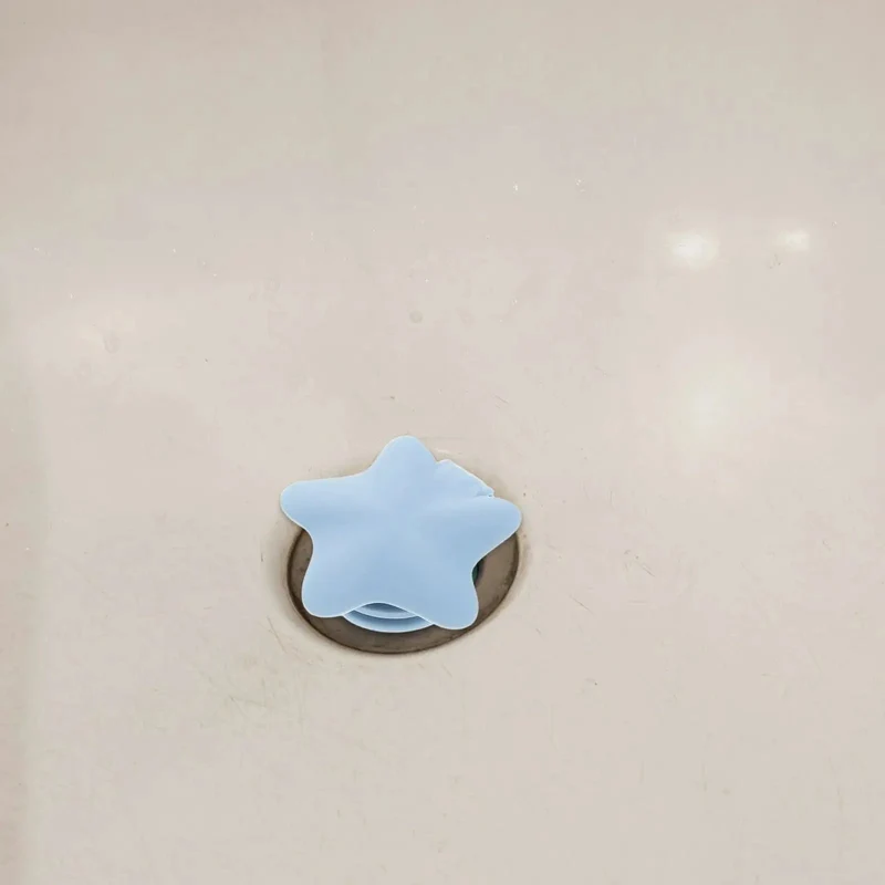 Two Pack Top Notch Silicone Bathtub Drain Stopper And Sink Hair Catcher Universal Bathroom Drain Cover With No Sweat Install And Effortless Drain Protection For Laundry Tubs And Sinks